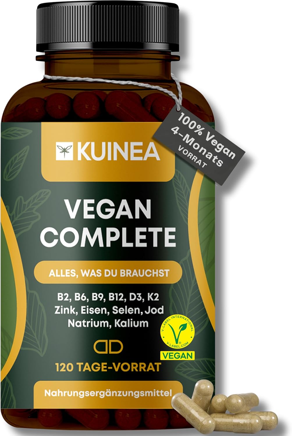 KUINEA Vegan Complete Multivitamin Kapseln