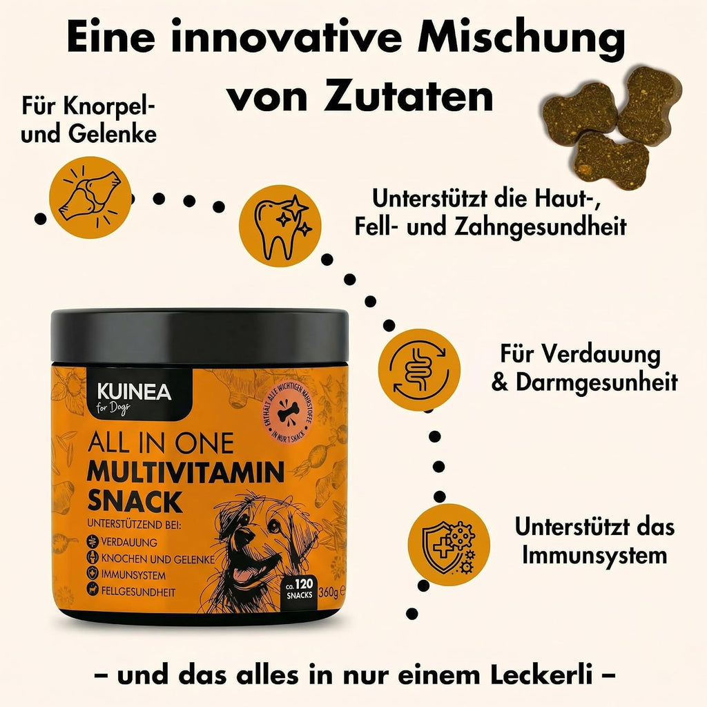 KUINEA for Dogs Multivitamin Snack