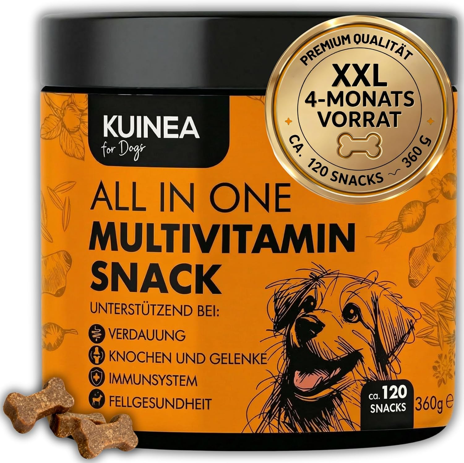 KUINEA for Dogs Multivitamin Snack